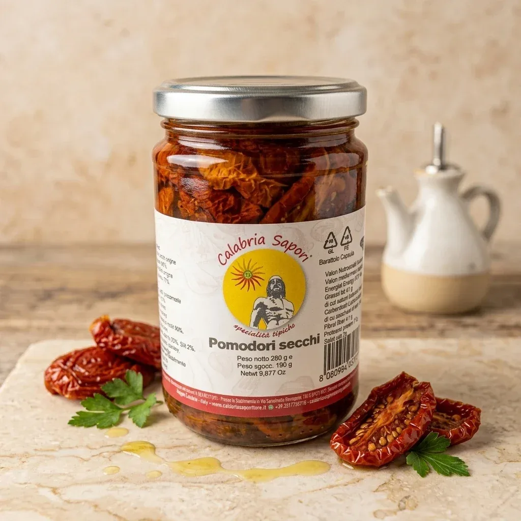Pomodori Secchi (Pomodori coltivati in Calabria)