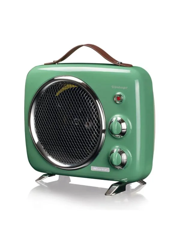 ARIETE VINTAGE VERDE (0808/04) – TERMOVENTILATORE 2000W – CALDO/FREDDO