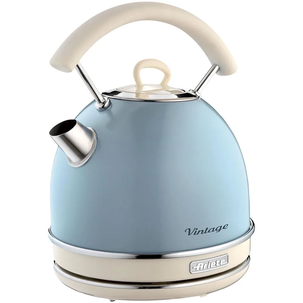 ARIETE BOLLITORE VINTAGE CELESTE (2877/05) – 1.7L – CORDLESS – BASE ROTANTE – 2000W